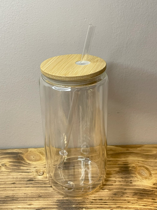 Snowglobe Tumbler - 16oz Bamboo